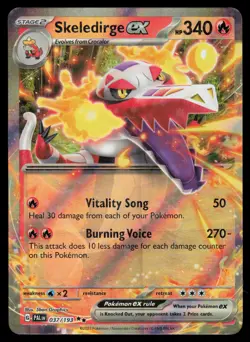 Skeledirge ex 037/193 Ultra Rare Pokemon Paldea Evolved NM - Image 1
