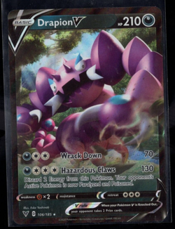 Drapion V 106/185 Ultra Rare Vivid Voltage Pokemon TCG Near Mint - Image 1