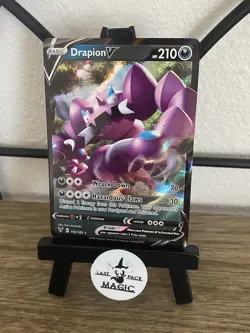 Pokemon TCG Drapion V Ultra Rare 106/185 Vivid Voltage NM/Mint - Image 1
