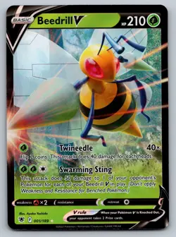 Pokemon V: Choose Your Card! Ultra Rare Sword & Shield Era English Near Mint - Image 4