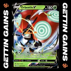 Orbeetle V - SWSH078 - Black Star Promo - Pokemon Card - NM/M - Image 1