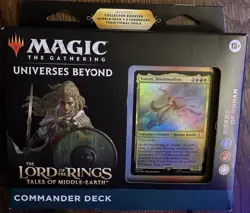 Magic Gathering Lord of The Rings Tales Middle Earth Commander Deck Riders Rohan 195166205052 - Image 1