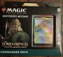 Magic Gathering Lord of The Rings Tales Middle Earth Commander Deck Riders Rohan 195166205052 - Image 4