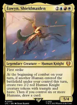 MTG Lord Of The Rings Tales of Middle-Earth Commander Deck Riders Of Rohan LOTR - Image 2