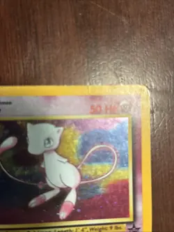Pokemon TCG Mew #9 Black Star Promo Card, Pokemon league, holo - Image 2