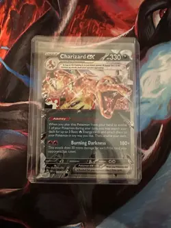 Charizard ex 125/197 Prize Pack Series Promo Stamped Card Holo Pokemon - Image 1