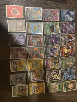 28 Pokemon Cards Lot - Includes Pikachu 5/25 Full Art Holo + Mixed Rares - Mint - Image 2