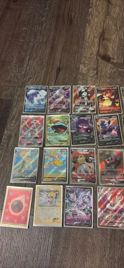 28 Pokemon Cards Lot - Includes Pikachu 5/25 Full Art Holo + Mixed Rares - Mint - Image 4