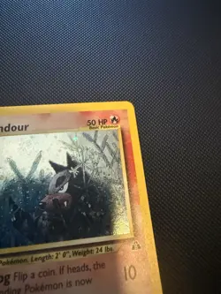 Pokemon TCG Houndour Neo Discovery Holo Rare Card - Image 3