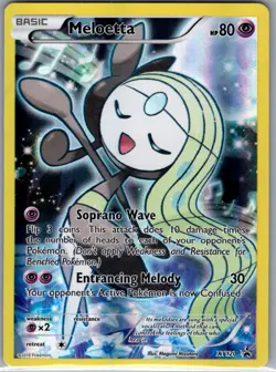 Meloetta XY120 XY Promos - Pokemon Card - NM - Image 1