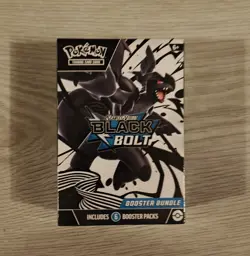 Pokemon Scarlet & Violet Black Bolt Booster Bundle 6 Packs. Brand New & Sealed - Image 1