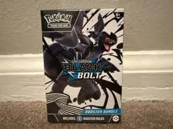 Pokemon Scarlet & Violet Black Bolt Booster Bundle (6 Packs) NEW SEALED - Image 1