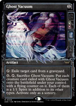 Ghost Vacuum (Showcase) R Duskmourn: House of Horror 326 NM - Image 1