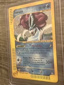Suicune H25/H32 Aquapolis Holo Rare Legendary Pokemon TCG E-Reader - Image 3