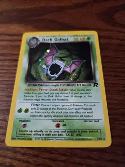 Dark Golbat 7/82 - Team Rocket - Pokemon TCG Holo - Image 4