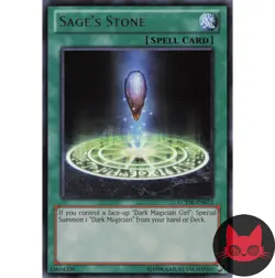 Yugioh Sage's Stone LCYW-EN073 Rare NM - Image 1
