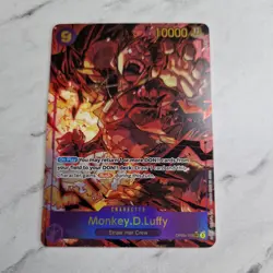 Monkey.D.Luffy (Alt Art) OP09-119 English Emperors New World - One Piece - NM - Image 1