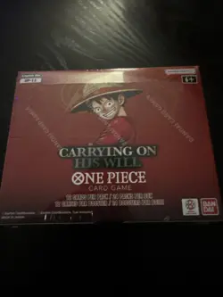 One Piece OP-13 Carrying on His Will Booster Box - ENG Version - SEALED - Image 1