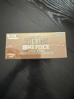 One Piece TCG - PRB-01 Premium Booster Box “The Best” - New & Sealed - English - Image 3