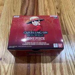 One Piece Carrying On His Will Booster Box OP-13 English *Empty* box only - Image 1