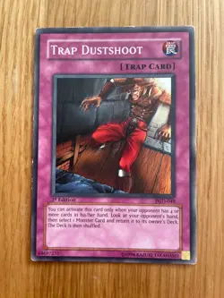 Trap Dustshoot PGD-049 1st Edition Common Pharaonic Guardian YuGiOh! Card LP - Image 1