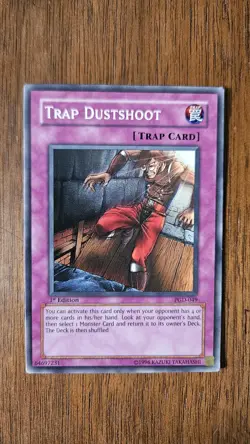 Yu-Gi-Oh! - Trap Dustshoot - 1st Edition - PGD-049 - Pharaonic Guardian - VLP - Image 1