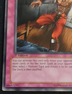 YuGiOh Trap Dustshoot PGD-049 Common 1st Edition LP - Image 3