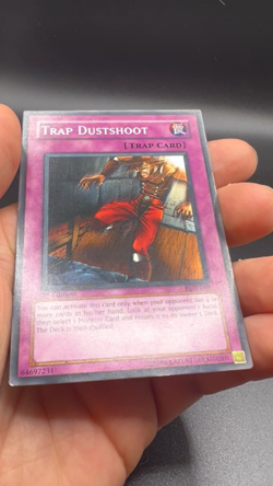 Yu-Gi-Oh! Trap Dustshoot #PGD-049 2003 Pharaonic Guardian 1st Edition LP - Image 2