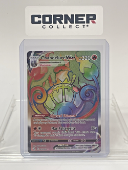 Pokemon Card Chandelure VMAX 265/264 Secret Rare Fusion Strike Near Mint - Image 1