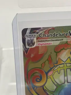 Pokemon Card Chandelure VMAX 265/264 Secret Rare Fusion Strike Near Mint - Image 4