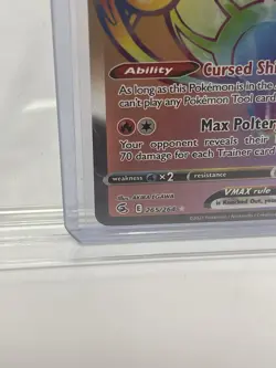 Pokemon Card Chandelure VMAX 265/264 Secret Rare Fusion Strike Near Mint - Image 5