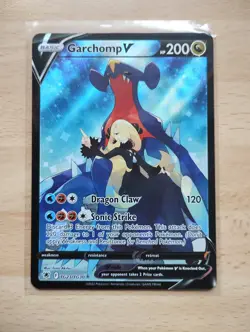 Garchomp V TG23/TG30 - SWSH Astral Radiance Ultra Rare Full Art - Pokemon TCG MT - Image 1