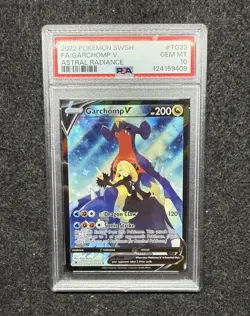 PSA 10 Garchomp V TG23/TG30 Astral Radiance Trainer Gallery Pokemon TCG GEM MINT - Image 1