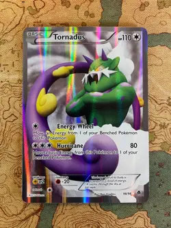 Pokemon Card TCG - Tornadus 98/98 Full Art Ultra Rare Emerging Powers Near Mint - Image 1