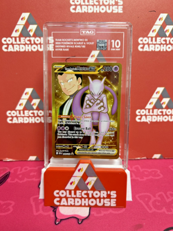 TEAM ROCKETS MEWTWO EX | 240/182 | TAG 10 | DESTINED RIVALS HYPER RARE | G20 - Image 1