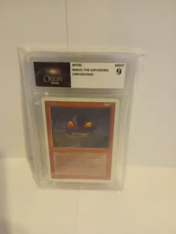 Rare Graded Mint 9 Atog Magic The Gathering Vintage Revised Card 1994 - Image 1