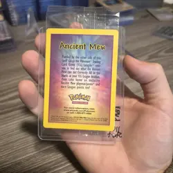 Pokemon TCG Ancient Mew 2000 Movie Promo Card Factory Sealed, Mint Condition￼ - Image 3
