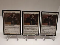 x3 MTG Champion of the Parish LP Normal - Innistrad - Image 1