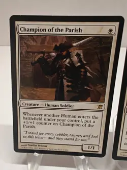 x3 MTG Champion of the Parish LP Normal - Innistrad - Image 2
