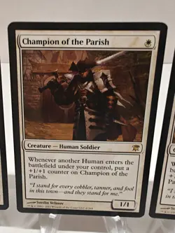 x3 MTG Champion of the Parish LP Normal - Innistrad - Image 3