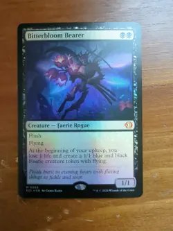 Bitterbloom Bearer Lorwyn Eclipsed Foil - Image 1