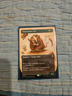 Badgermole Cub (Borderless) Avatar: The Last Airbender Regular - Image 1