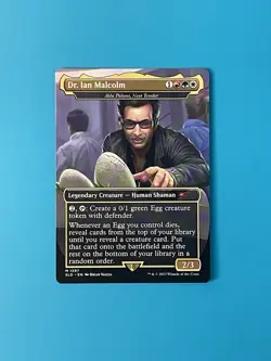 Dr. Ian Malcolm (Near Mint) - MTG Secret Lair Drop - SLD 1397 - Image 1