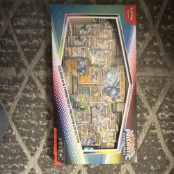 Pokemon Prismatic Evolutions Lucario ex & Tyranitar ex Premium Collection Box - Image 1