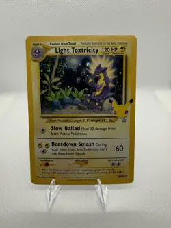 Pokemon Light Toxtricity SWSH137 25th Celebrations Black Star (Standard Size) - Image 1