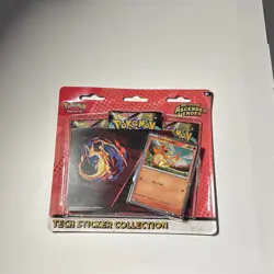 Pokemon Mega Evolution Ascended Heroes - Tech Sticker Collection - Charmander - Image 1