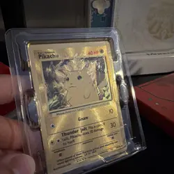 2021 Pokemon Pikachu Gold Metal Ultra Premium Collection 58/102 - Celebrations - Image 4