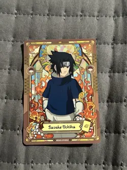 Sasuke Uchiha NARUTO NRSA01-SP-002L5 Naruto Kayou Card - ENGLISH - Heaven Scroll - Image 1