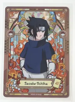 Sasuke Uchiha NARUTO NRSA01-SP-002L5 Naruto Kayou Card - ENGLISH - Heaven Scroll - Image 1