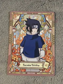 Sasuke Uchiha NARUTO NRSA01-SP-002L5 Naruto Kayou Card - ENGLISH - Heaven Scroll - Image 2